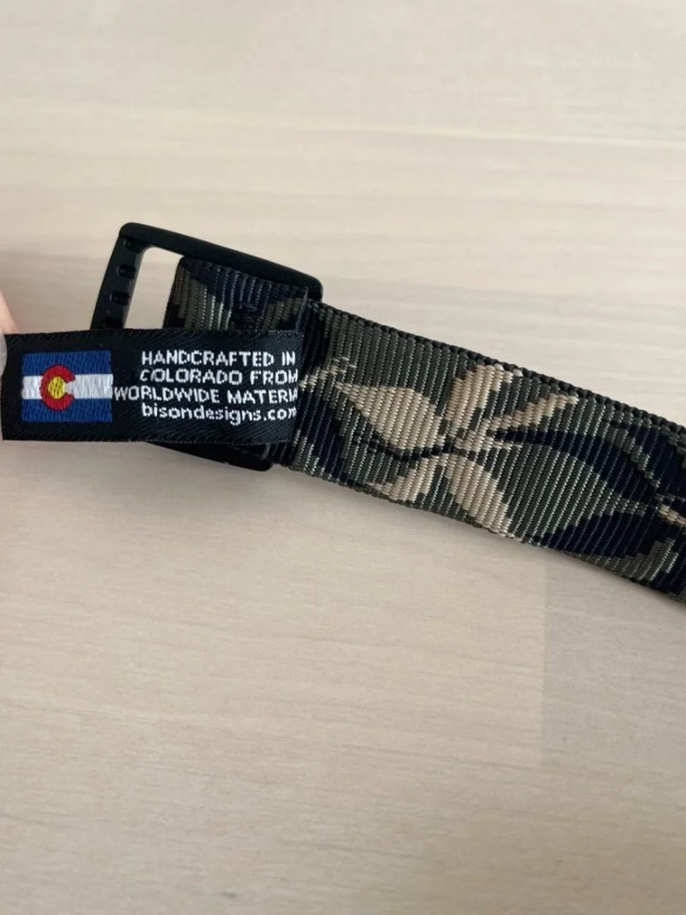 NEW Bison Design Slider Belt Adult Large - Picture 3 of 3